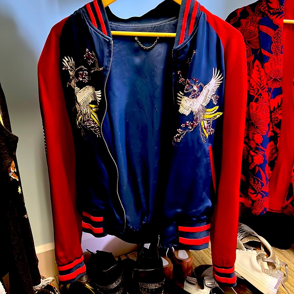 Vintage LV bomber jacket